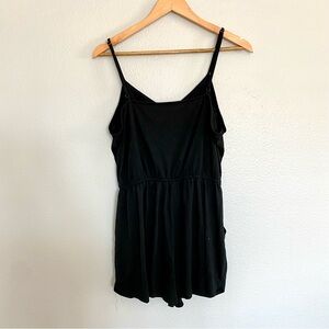 MOSSIMO Black Romper with pockets!